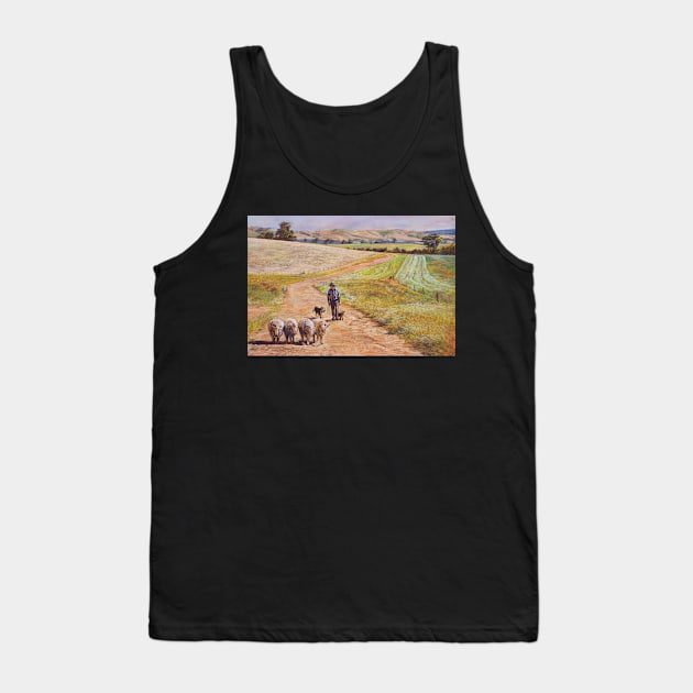 Moving the Rams (Whiteheads Creek) Tank Top by Lyndarob